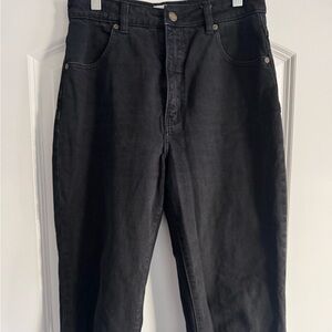 Rolla’s Black Straight-Leg Jeans – Women’s 27 – High Rise